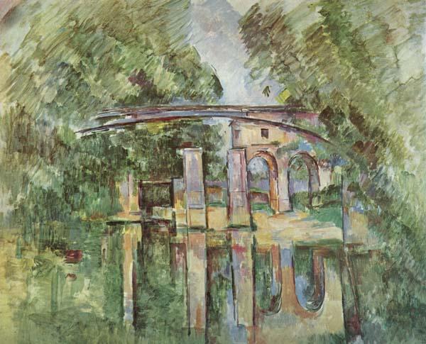 Paul Cezanne Aqueduct and Lock Spain oil painting art